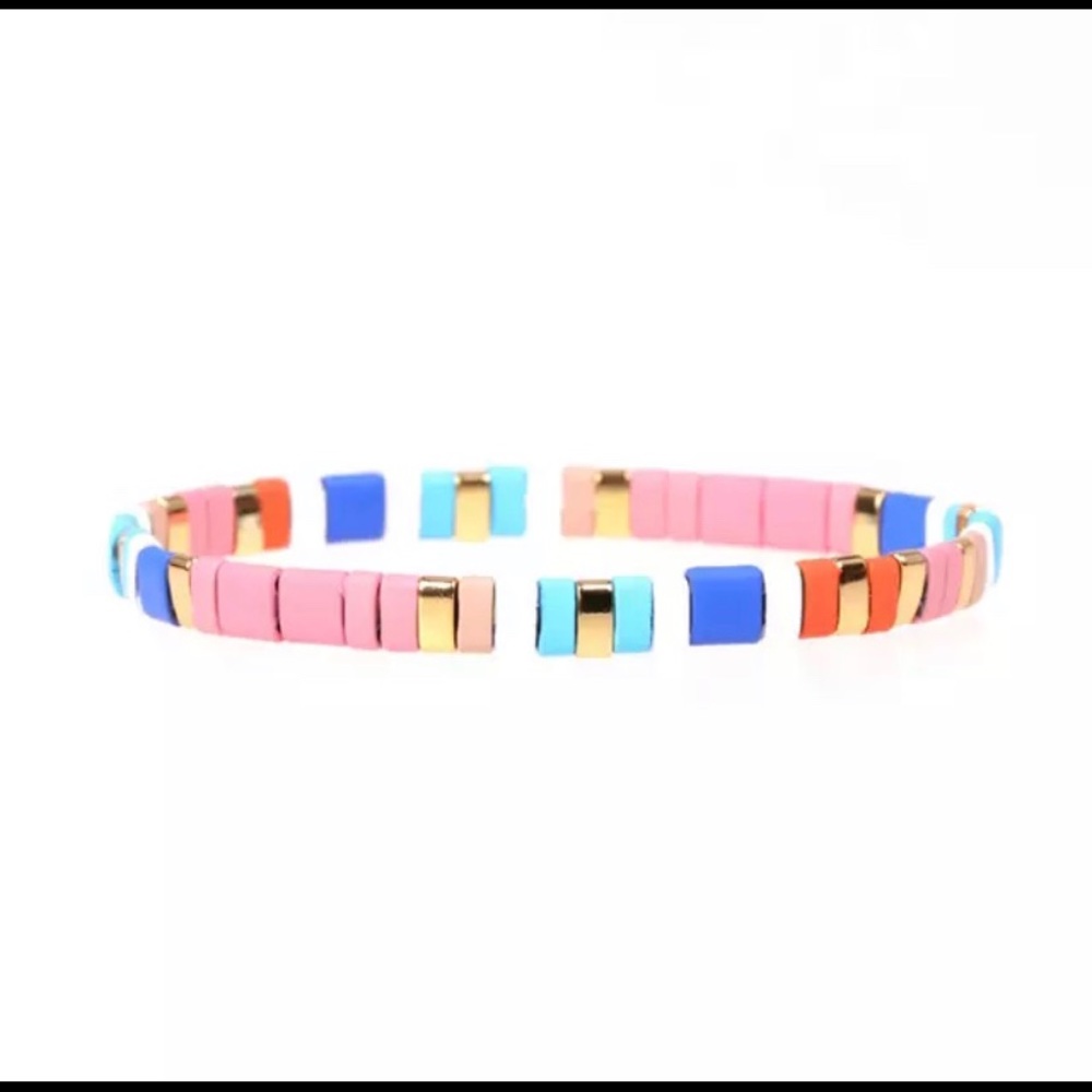 Bohemian Tila Bead Bracelet - Picture 5 of 6
